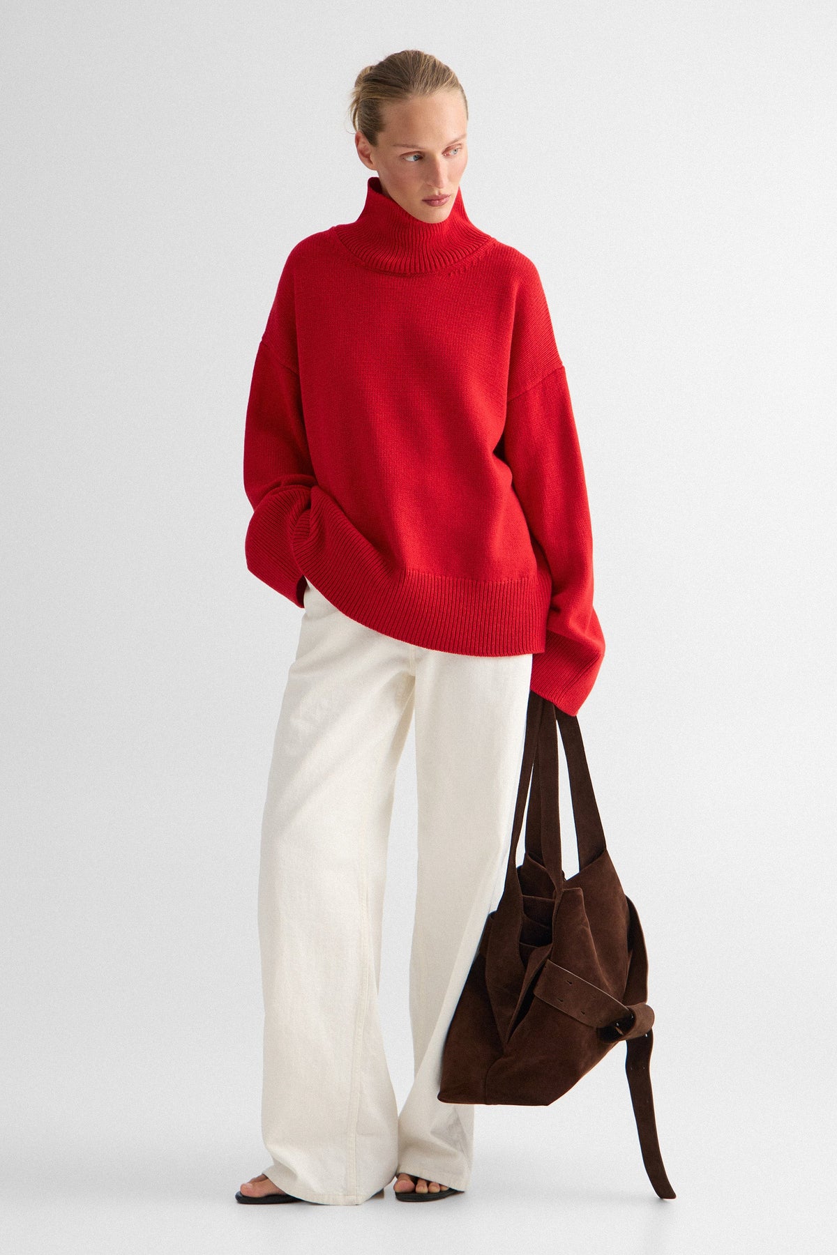 Red Nora Sweater