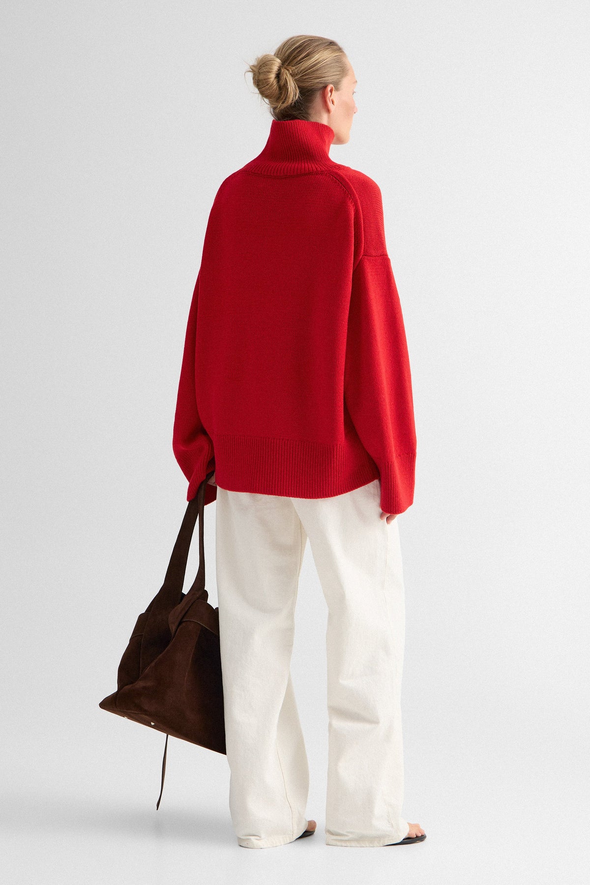 Red Nora Sweater