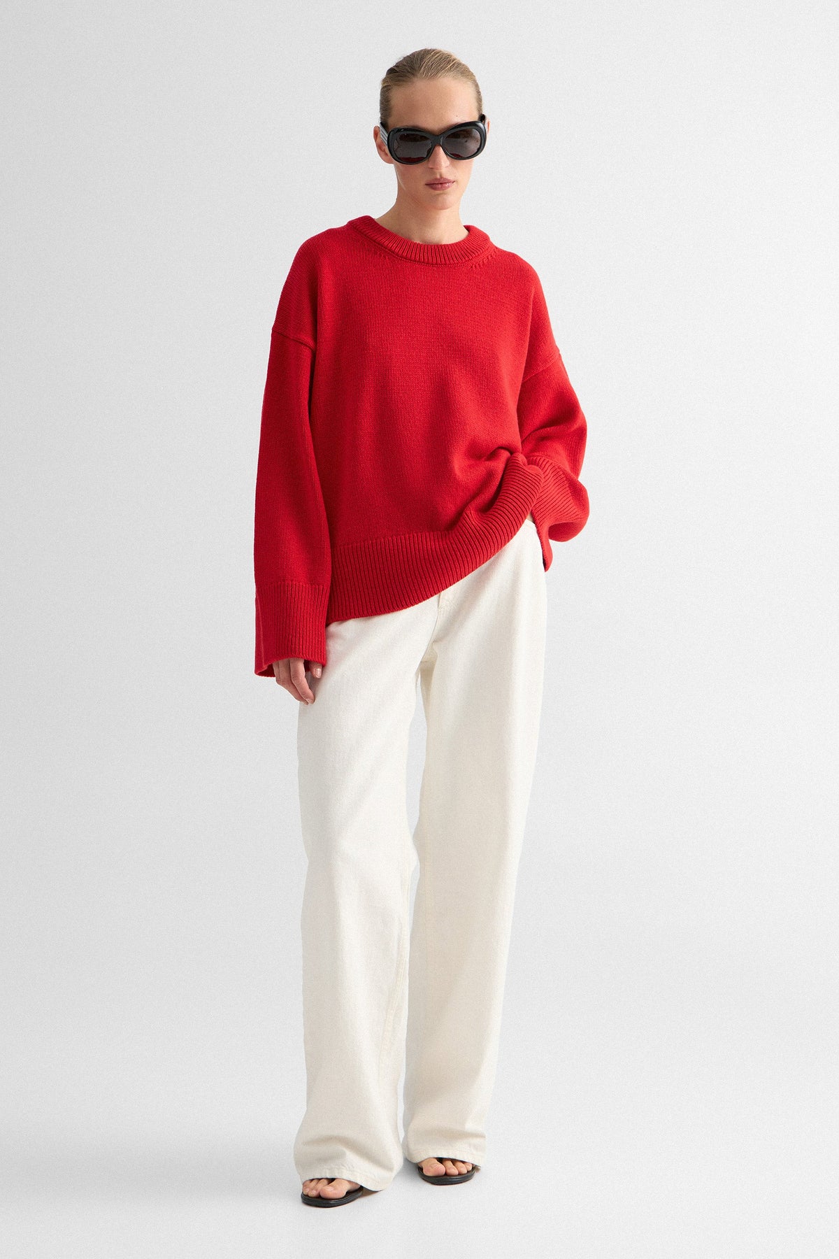 Red Rene Sweater