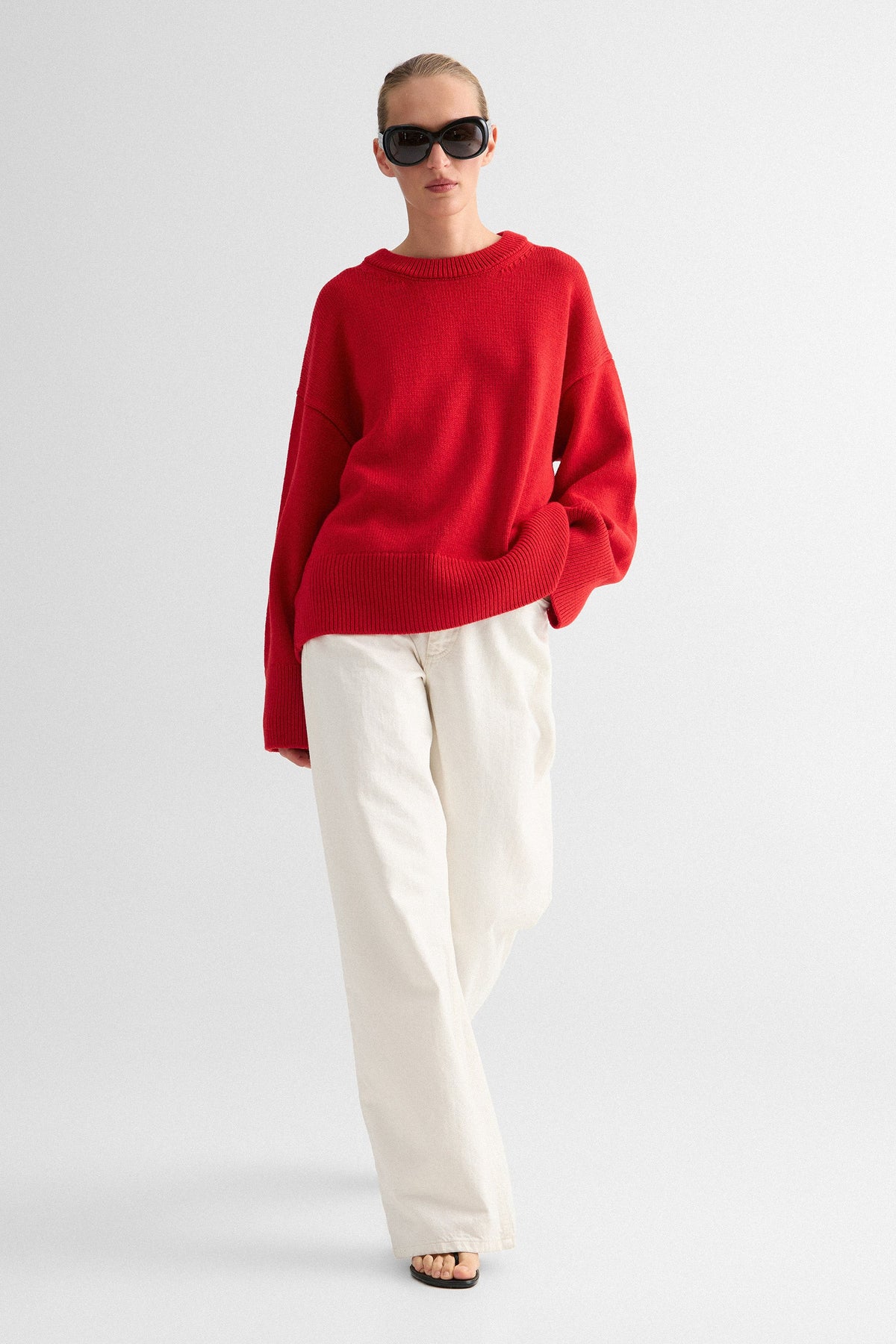 Red Rene Sweater