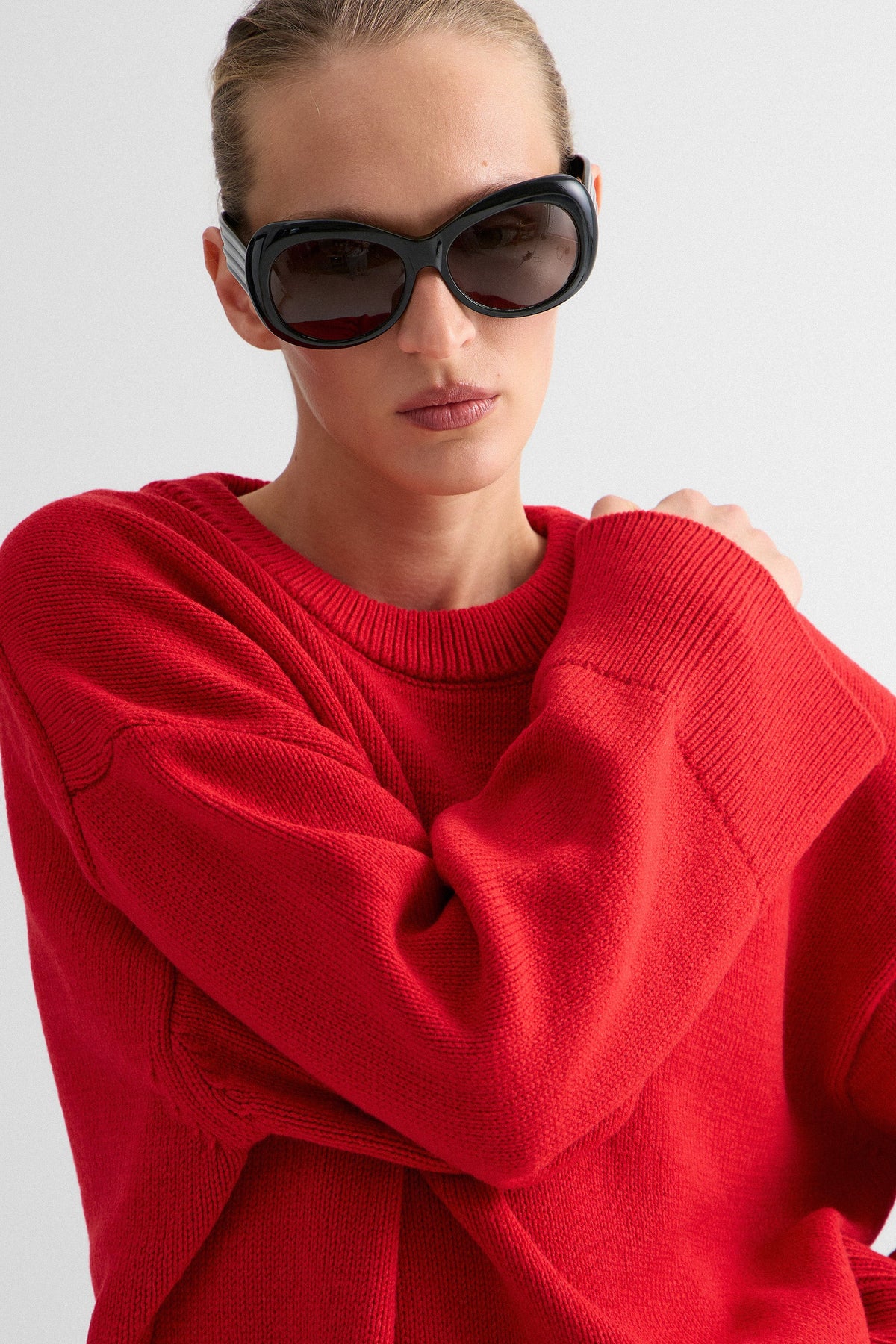 Red Rene Sweater
