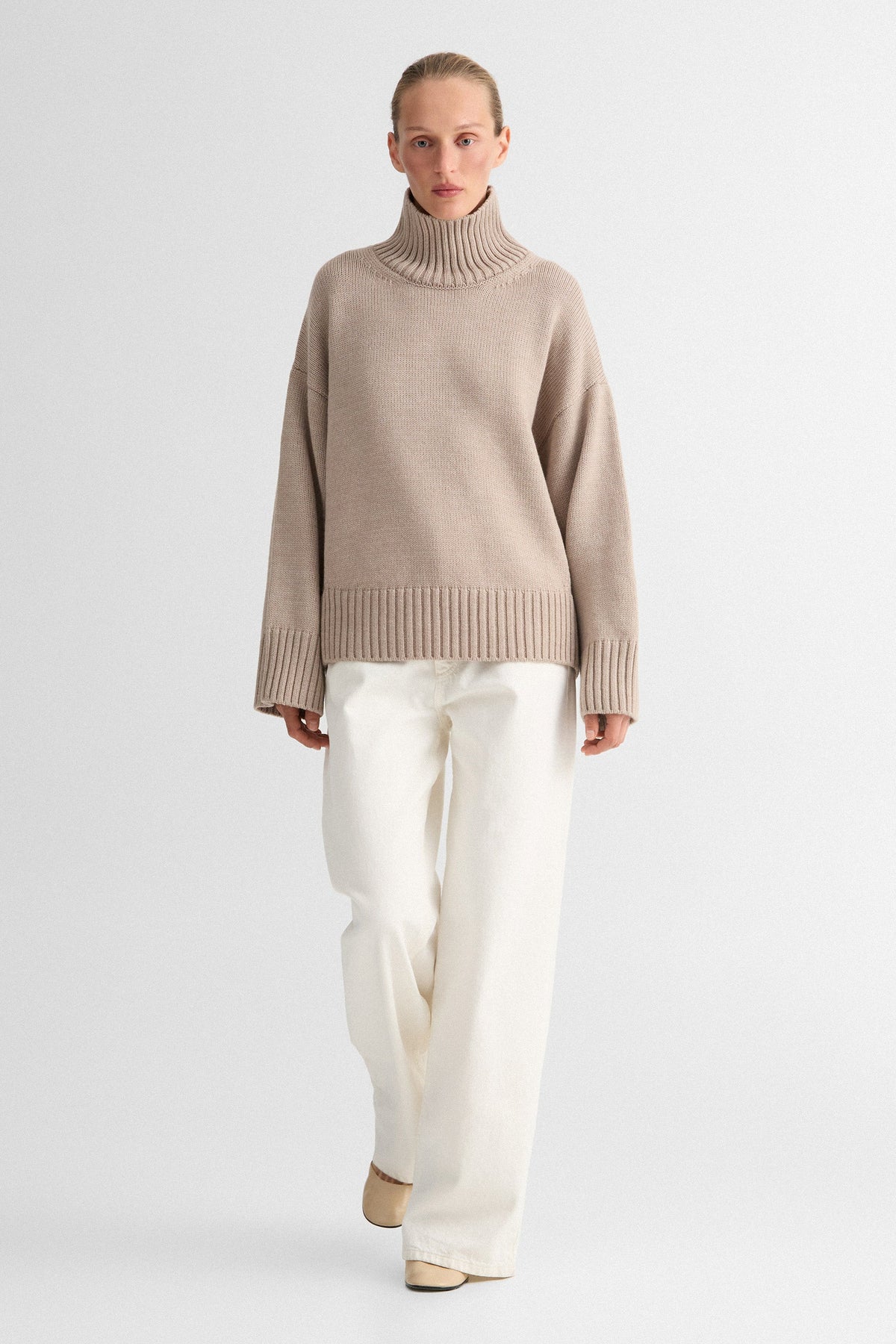 Taupe Ingrid Sweater
