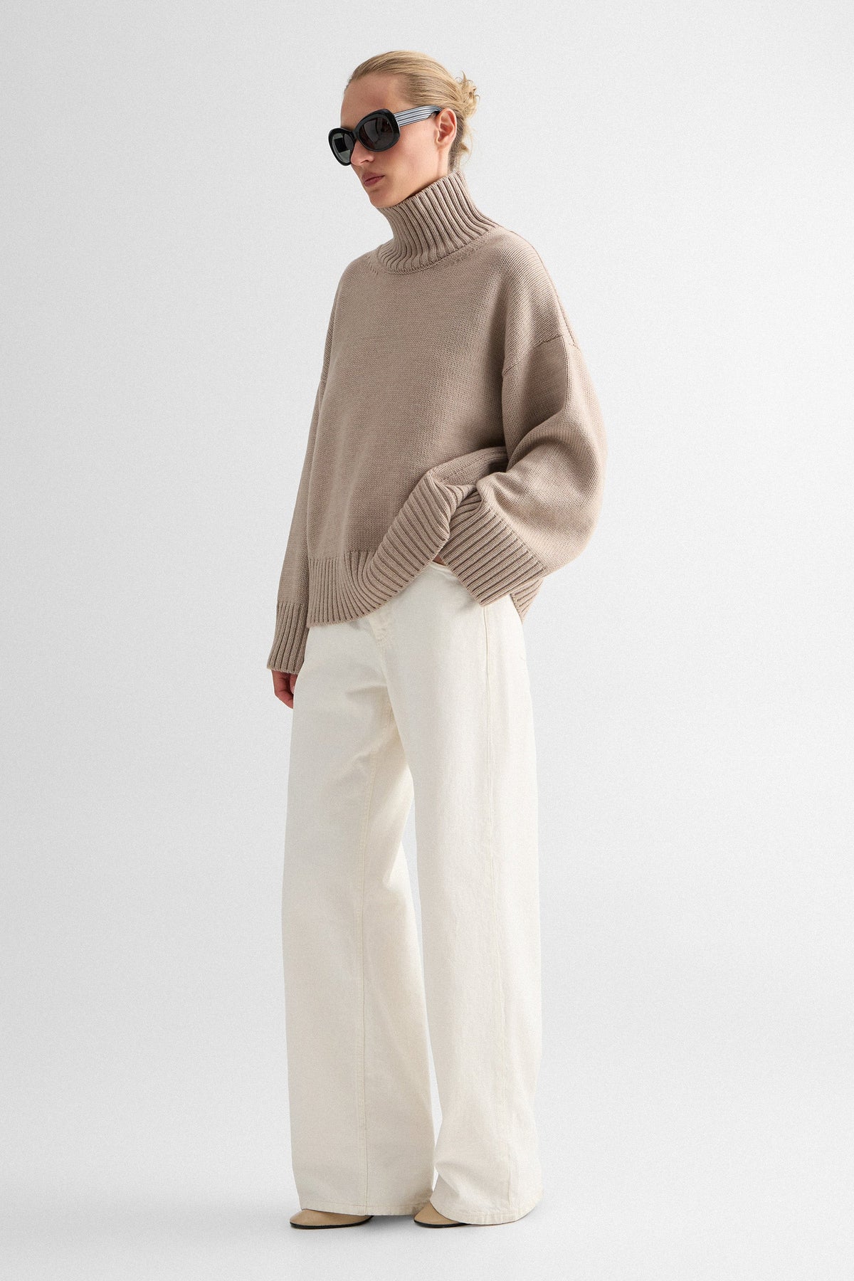 Taupe Ingrid Sweater