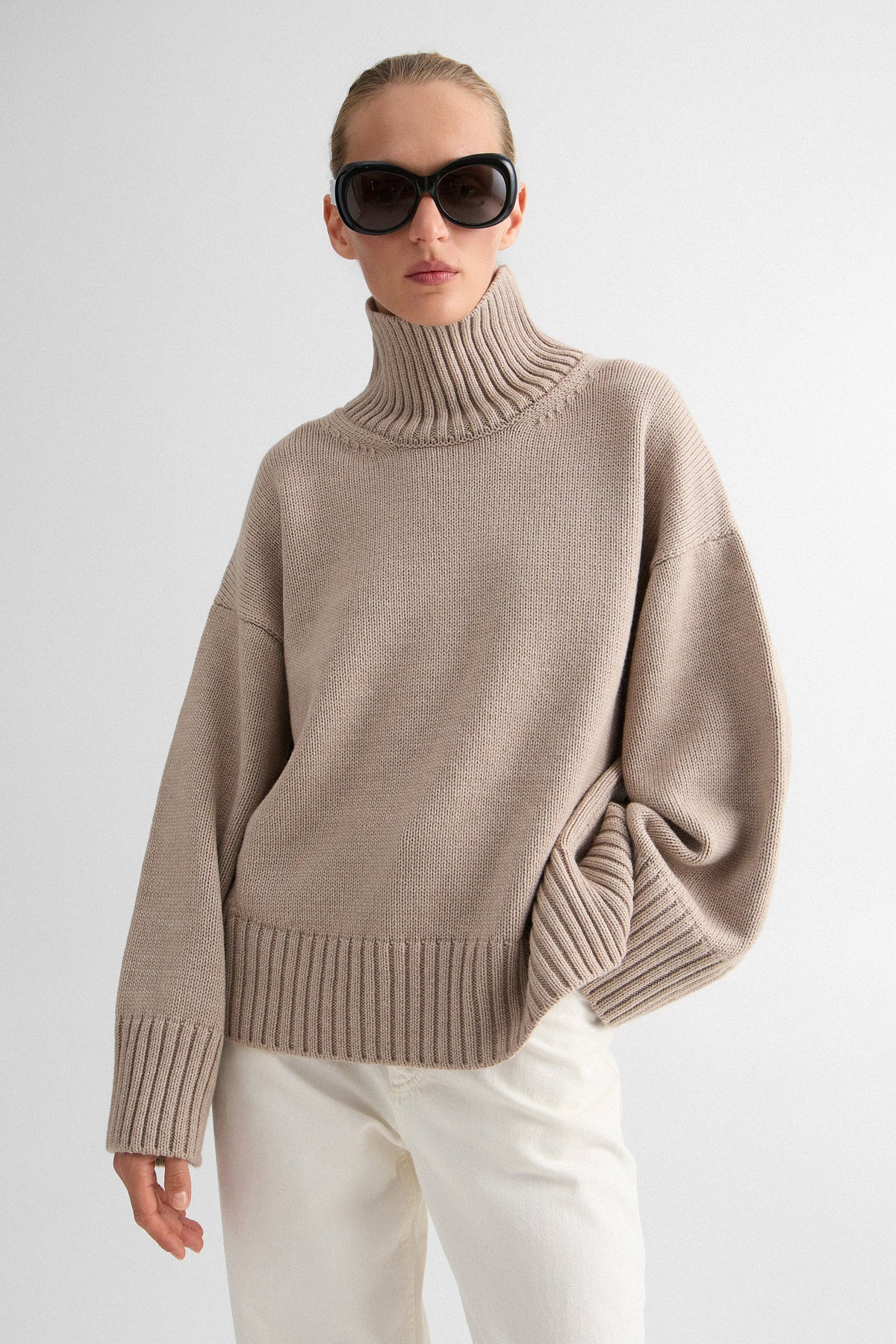 Taupe Ingrid Sweater