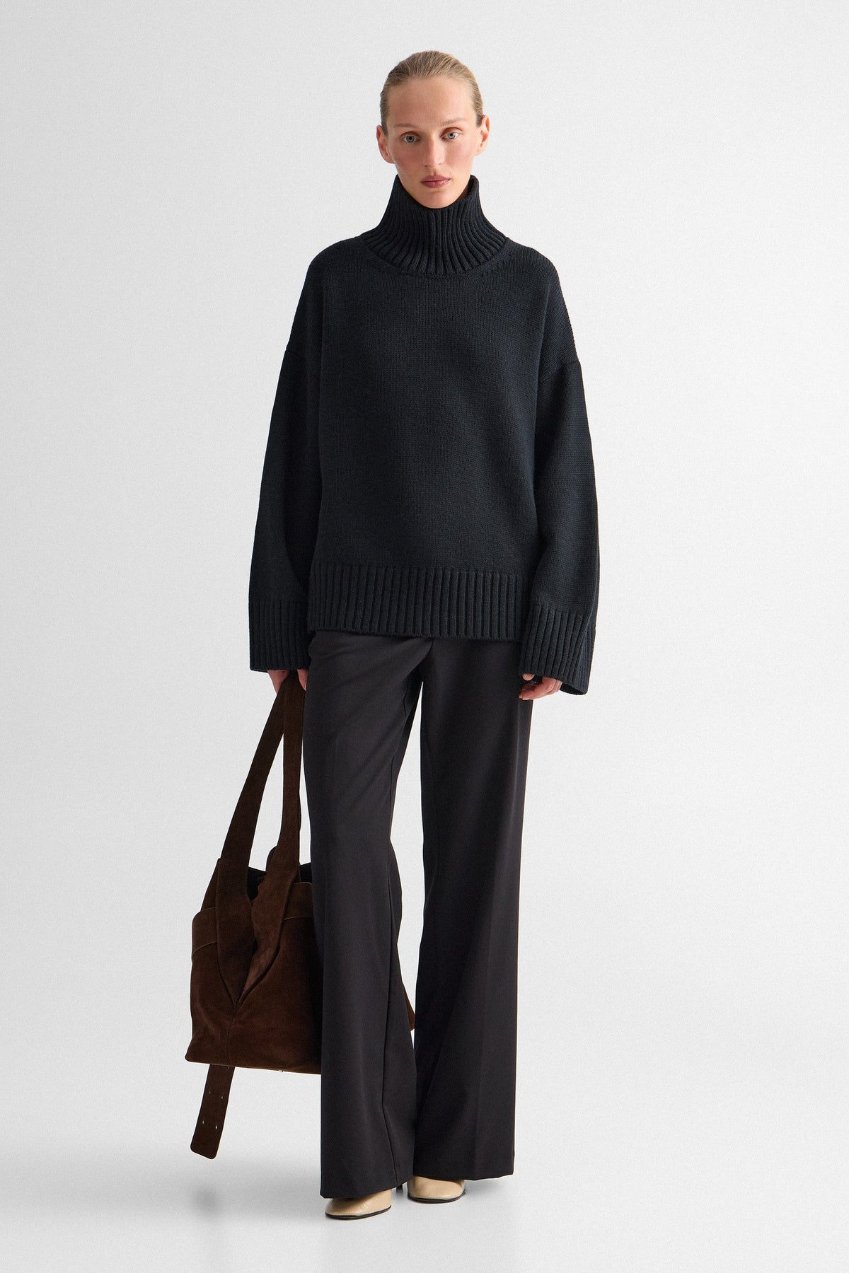 Black Ingrid Sweater