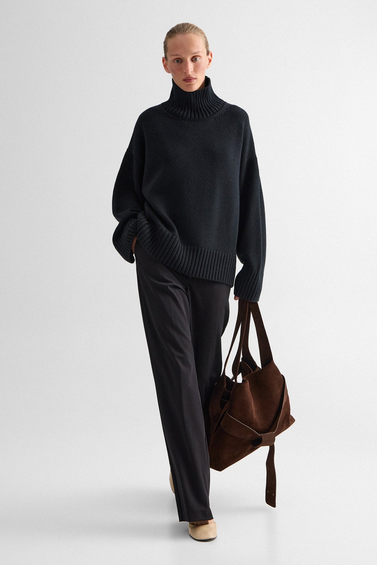 Black Ingrid Sweater