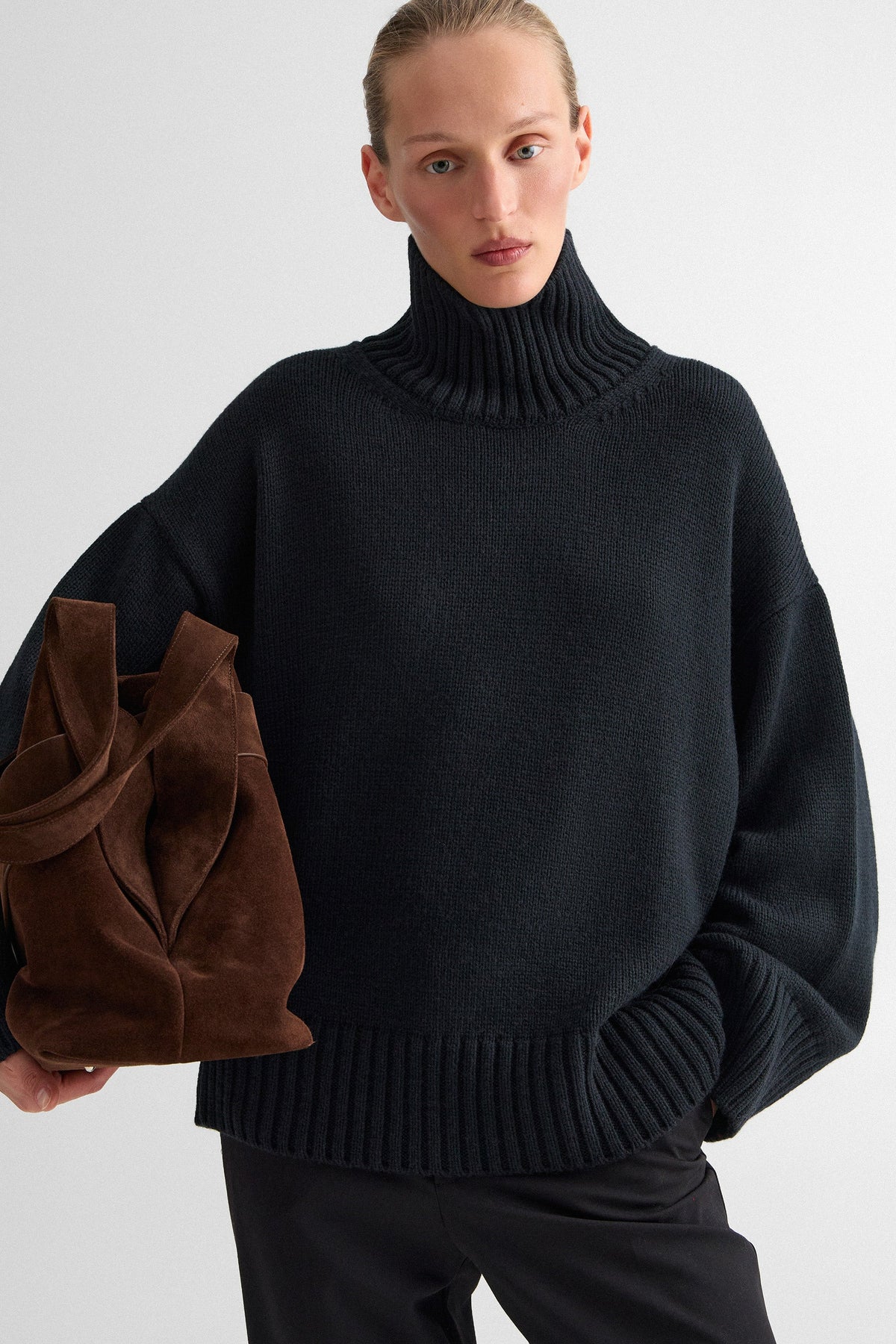 Black Ingrid Sweater