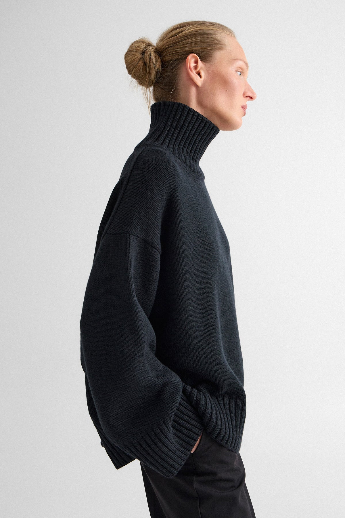 Black Ingrid Sweater