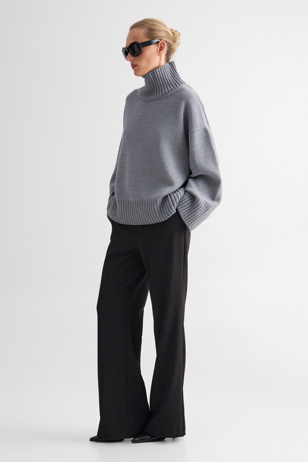 Steel Grey Ingrid Sweater