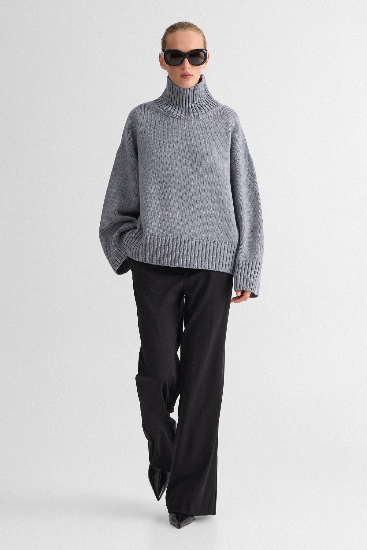Steel Grey Ingrid Sweater
