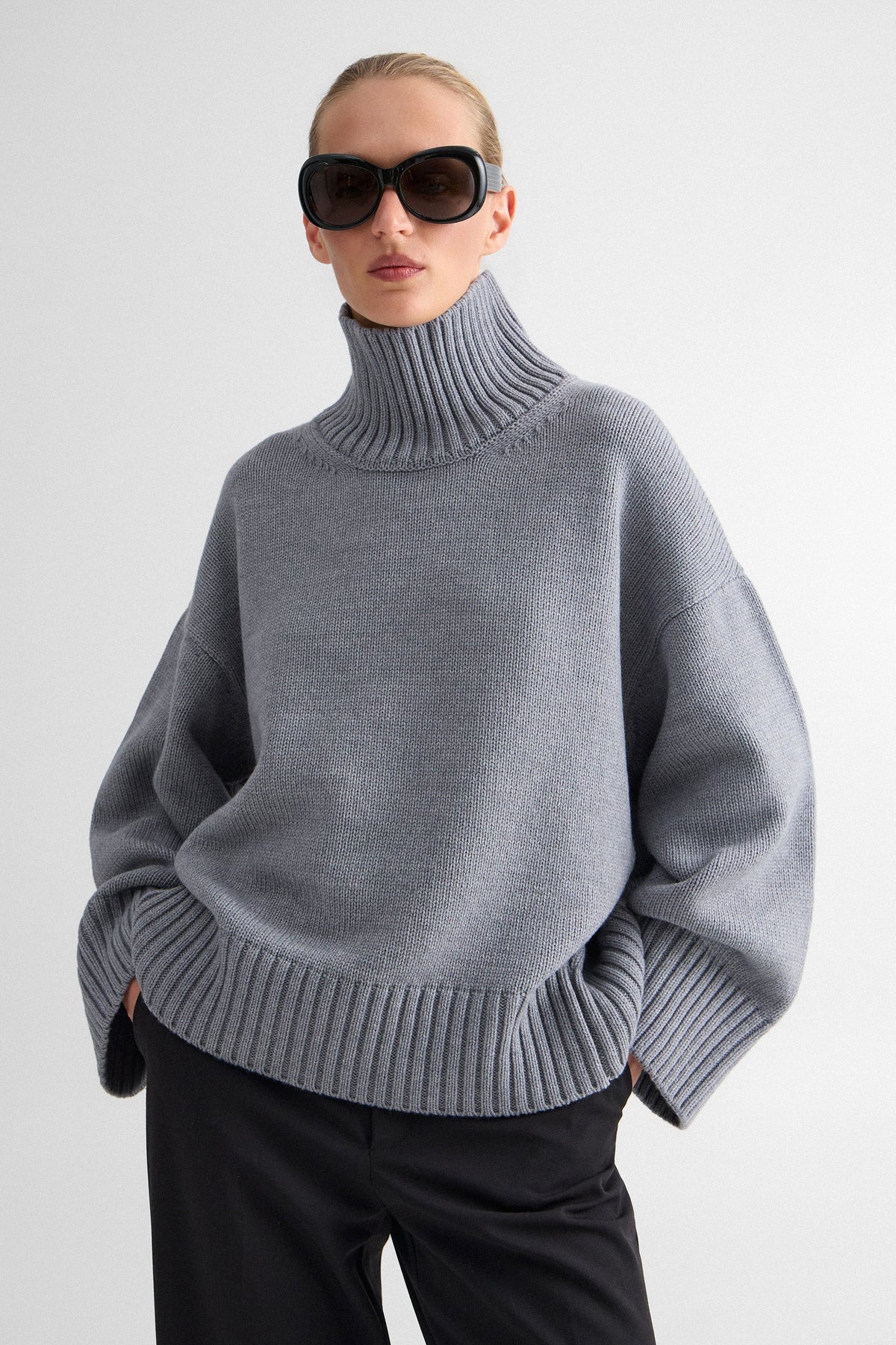 Steel Grey Ingrid Sweater