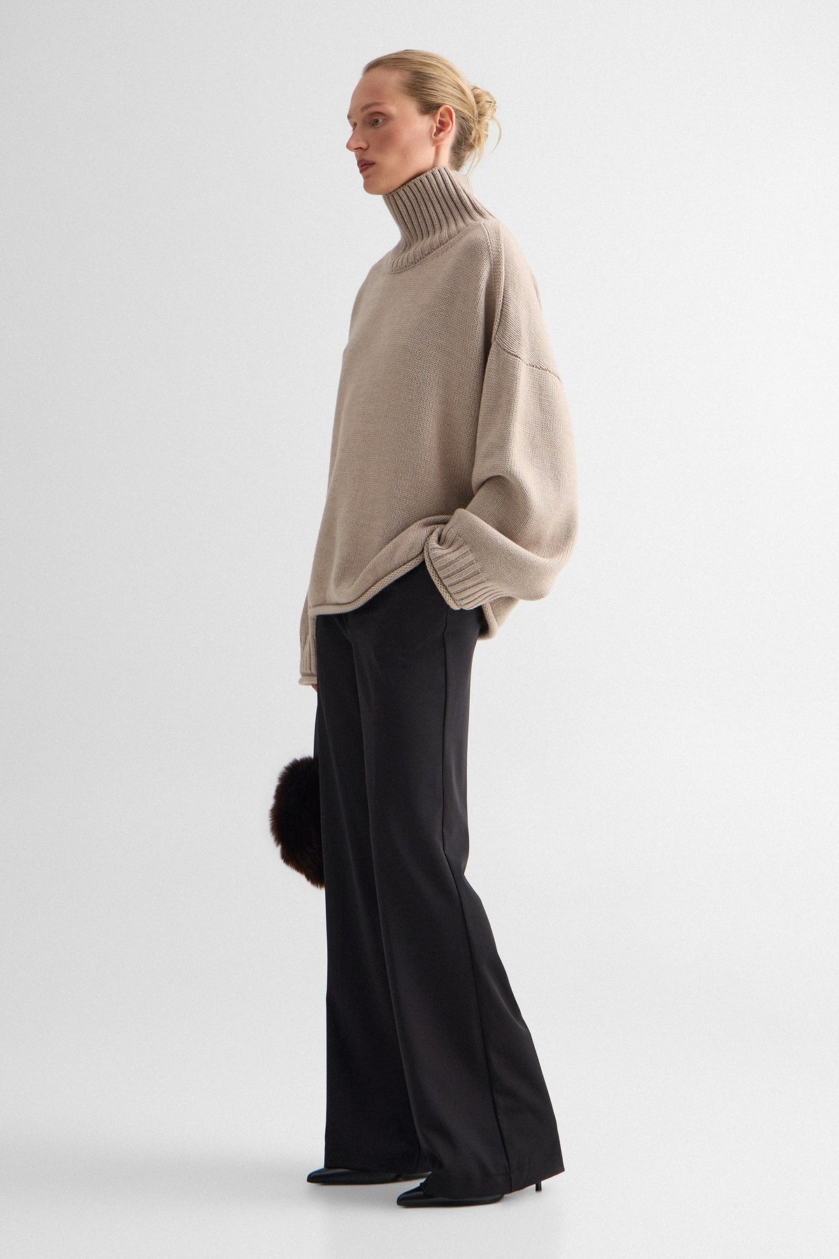 Taupe Greta Sweater