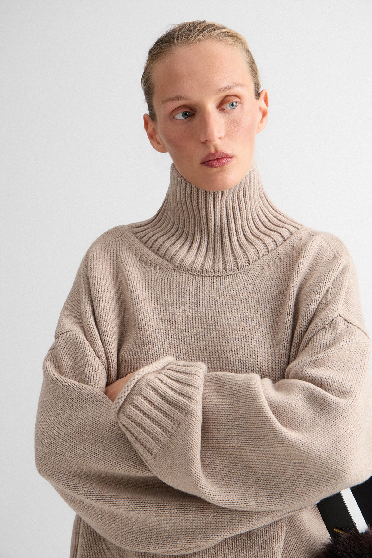 Taupe Greta Sweater