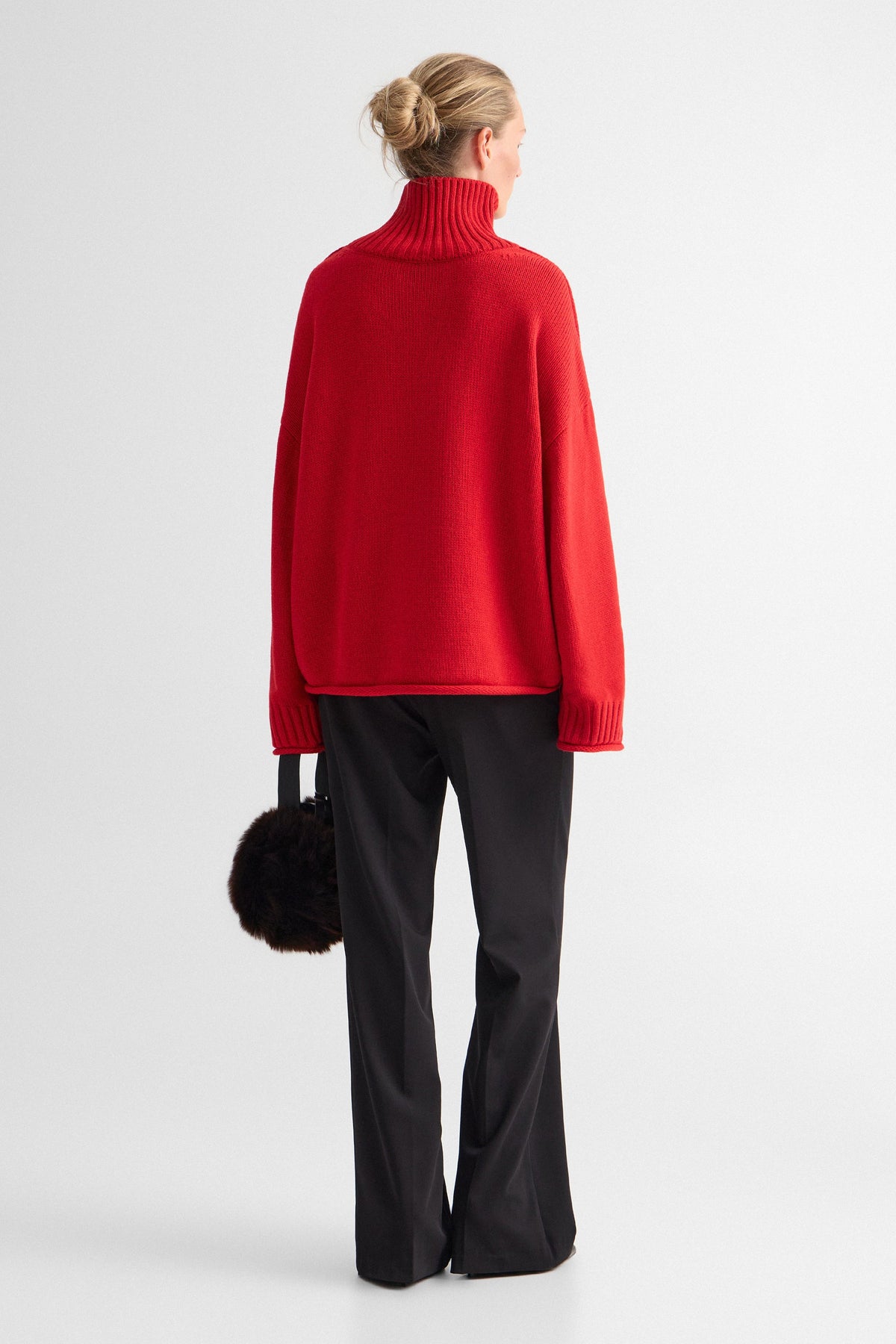 Red Greta Sweater